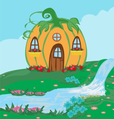 Kabak House vektör çizim