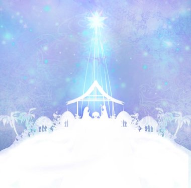 İsa 'nın Beytüllahim' de doğuşu, Noel kartı