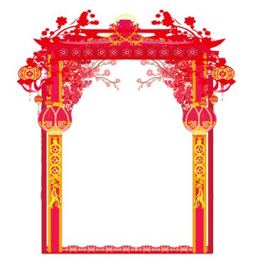 Fenerli Çin Yeni Yılı - çerçeve