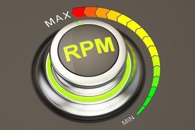 yüksek Rpm kavramı, 3d render