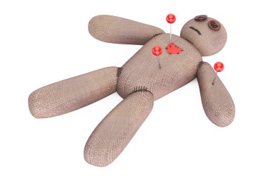 iğneler, 3d render ile büyü bebek