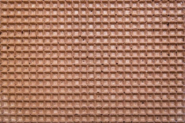 Brown wafer background or texture — Stock Photo, Image
