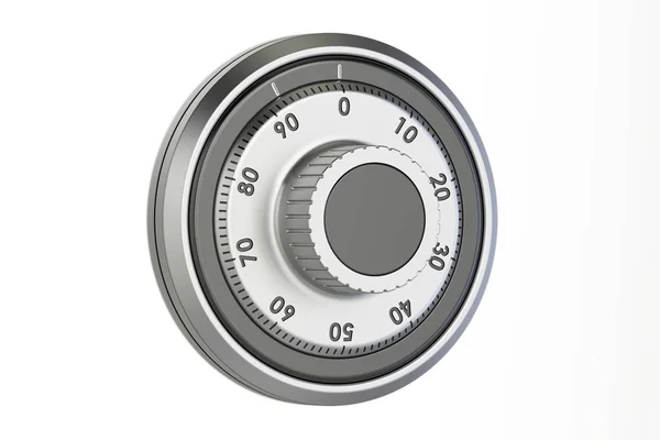 Safe combination dial, 3D rendering — Stock Photo, Image