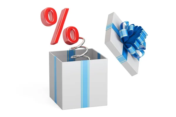 Holidays Discount and Sale concept. Por cento Símbolo Jack no G — Fotografia de Stock