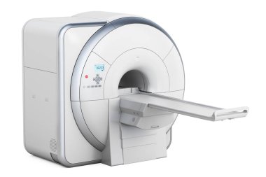 Manyetik rezonans görüntüleme tarayıcı MRI, 3d render