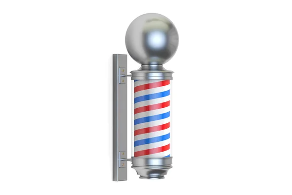 Barbershop Pole, 3D-rendering — Stockfoto