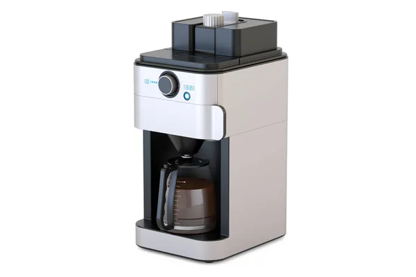 Coffeemaker or coffee machine, 3D rendering — Stock Photo, Image