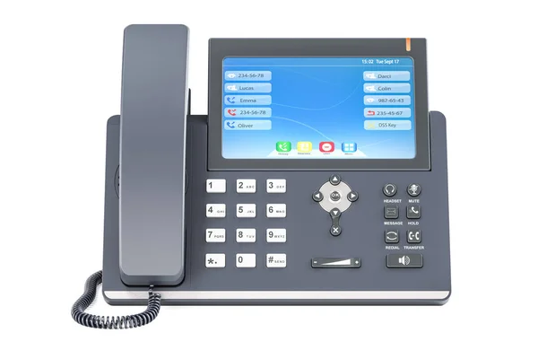 IP Phone, 3D rendering — Stock Photo, Image