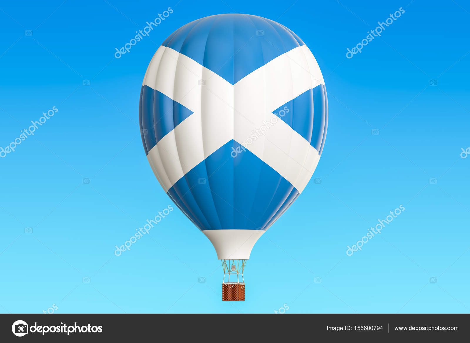 hot air balloon scotland
