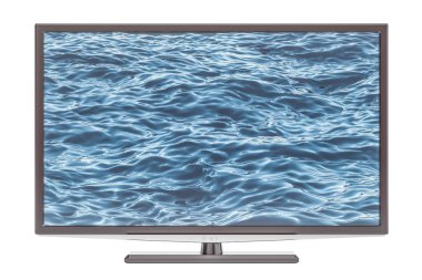 Modern televizyon, 3d render