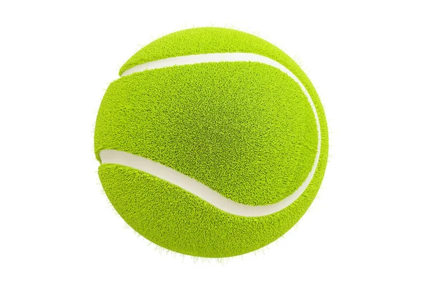 Tenisový míček, vykreslování 3d objektů — Stock fotografie