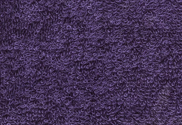 Terrycloth violeta, fondo de textura de tela de primer plano. Alto resol — Foto de Stock