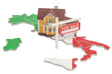 Satılık ve Kiralık İtalya kavram, 3B oluşturma özelliği