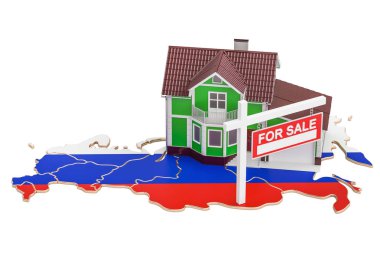 Satılık ve Kiralık Rusya kavram, 3B oluşturma özelliği