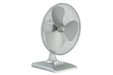 Metalik tablo Fan, 3d render
