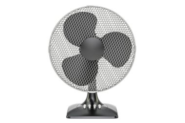 Tablo fan, portre. 3D render
