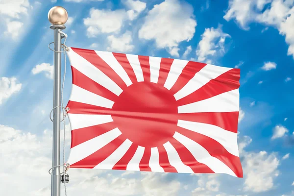 War flag of the Imperial Japanese Army, 3D rendering — Stock Photo, Image