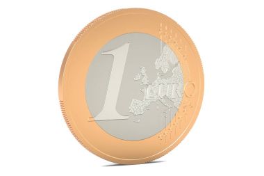 1 euro para, 3d render
