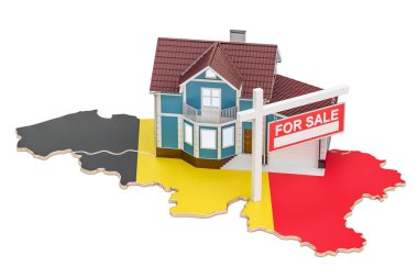 Satılık ve Kiralık Belçika kavram, 3B oluşturma özelliği
