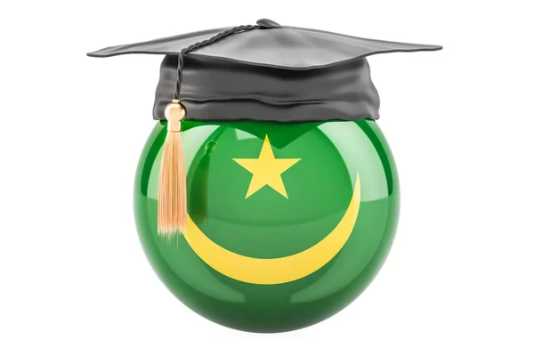 Istruzione e studio in Mauritania concetto, rendering 3D — Foto Stock