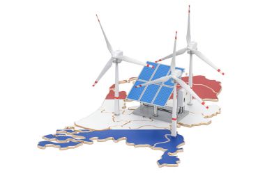 Con yenilenebilir enerji ve sürdürülebilir kalkınma Hollanda,
