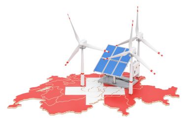 Con yenilenebilir enerji ve sürdürülebilir kalkınma İsviçre,