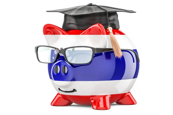 Savings for education in Thailand concept, 3D rendering — Stock Photo, Image