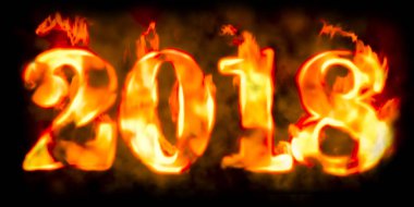 Yangın yazıt 2018, 3d render