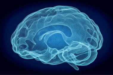 Yapay zeka teknoloji kavramı, 3d render