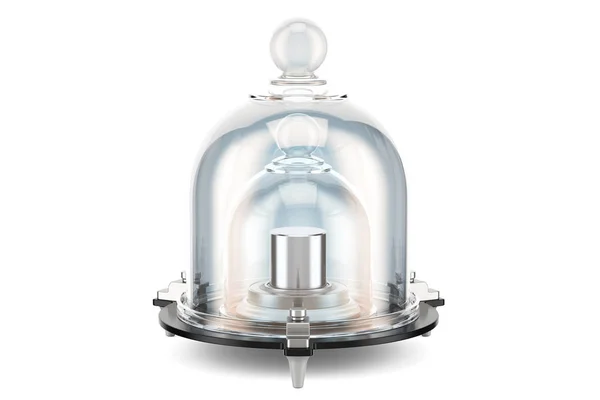 Internationale prototype kilogram met beschermende dubbel glas worden — Stockfoto