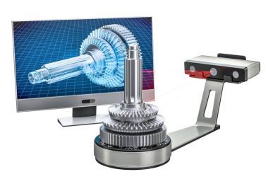 bilgisayar monitörü, nesne tarayıcı 3D tarama 3d renderin