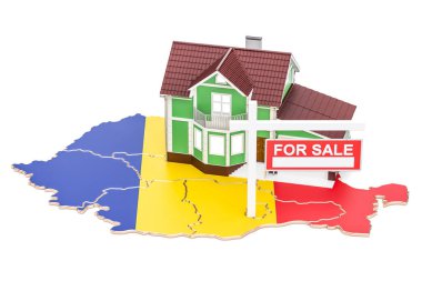 Satılık ve Kiralık Romanya kavram, 3B oluşturma özelliği
