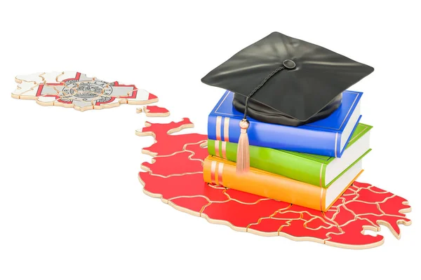 Utbildning i Malta koncept, 3d-rendering — Stockfoto