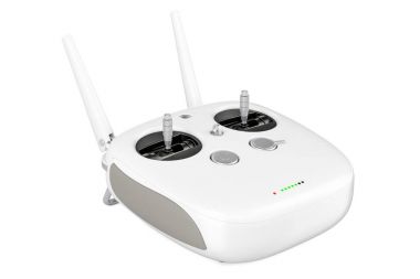 Uzaktan kumandadan dron, 3d render 