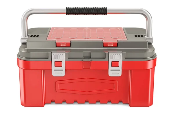 Toolbox closeup, 3D rendering — Stock Photo, Image