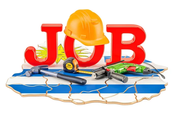 Job Vacancies in Uruguay concept, 3D rendering — Stock Photo, Image