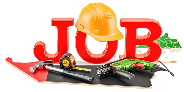 Job Vacancies in United Arab Emirates concept, 3D rendering — Stock Photo, Image