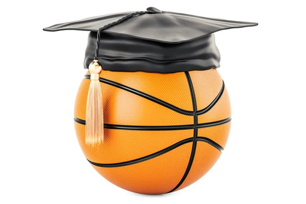 Basketball, sport education concept. 3D rendering — Stock Photo, Image