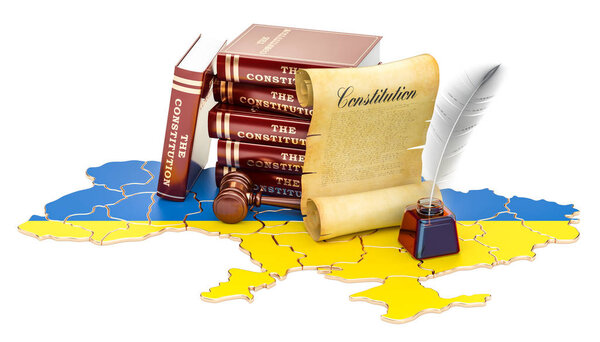 Концепция Конституции Украины, 3D рендеринг
