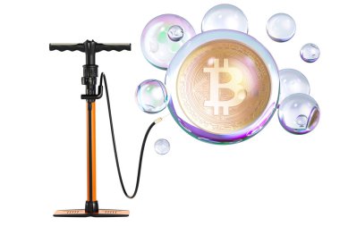 Bitcoin sabun kabarcığı pompası ile. Mali kabarcık kavramı, 
