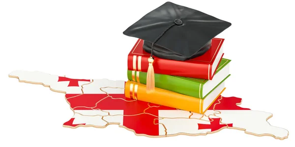 Education in Georgia concept, 3D rendering — Stock Photo, Image