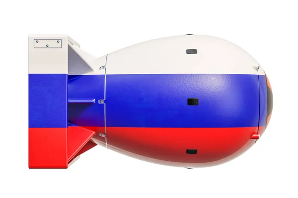 Concepto Arma Nuclear Rusa Representación —  Fotos de Stock
