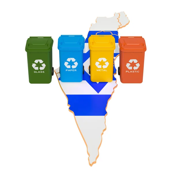 以色列的废物回收利用 — 图库照片