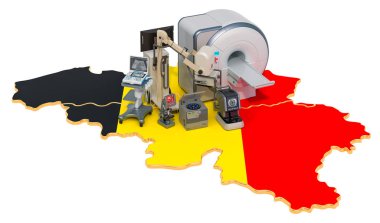 Belçika 'da tıbbi teşhis ve araştırma, 3D görüntüleme