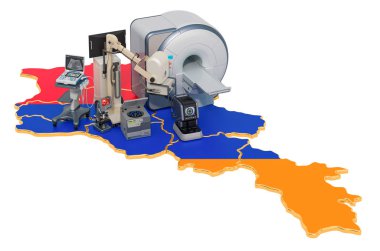 Ermenistan 'da tıbbi teşhis ve araştırma, 3D görüntüleme