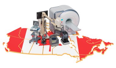 Kanada 'da tıbbi teşhis ve araştırma, 3D görüntüleme