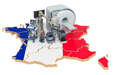 Fransa 'da tıbbi teşhis ve araştırma, 3D görüntüleme