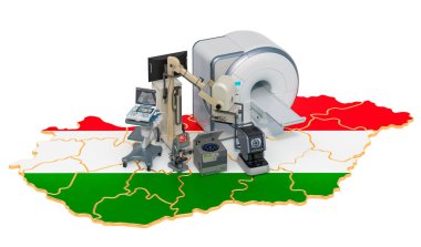 Macaristan 'da tıbbi teşhis ve araştırma, 3D görüntüleme