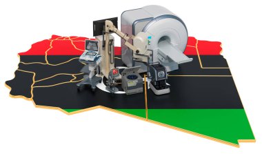 Libya 'da tıbbi teşhis ve araştırma, 3D görüntüleme