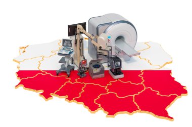 Polonya 'da tıbbi teşhis ve araştırma, 3D